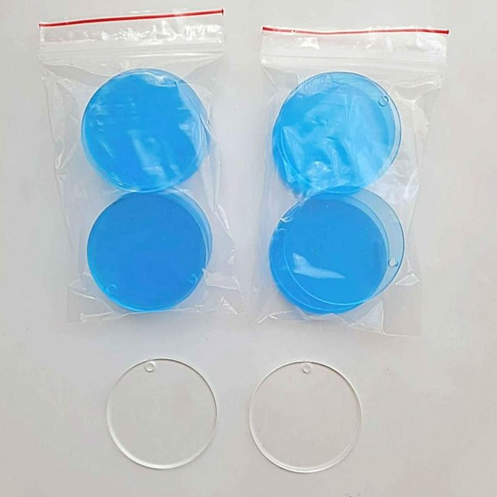 2mm Acrylic Disc (5cm) - 10 Pack