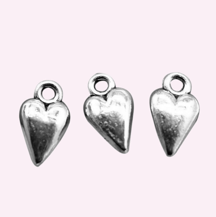 Silver Heart Charm