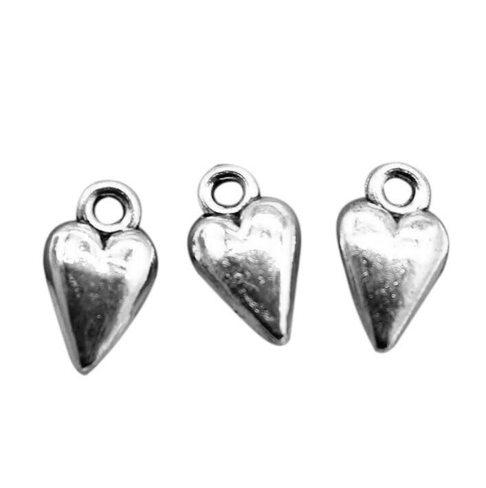 Silver Heart Charm