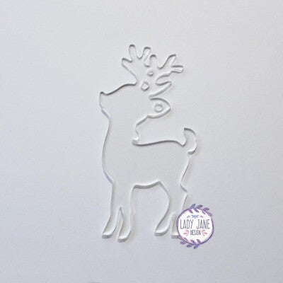 Reindeer Acrylic Blank - 1