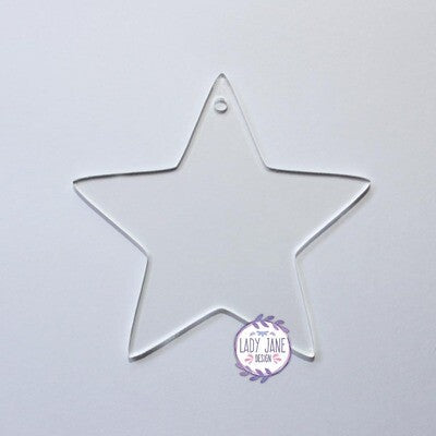 Acrylic Blank Star