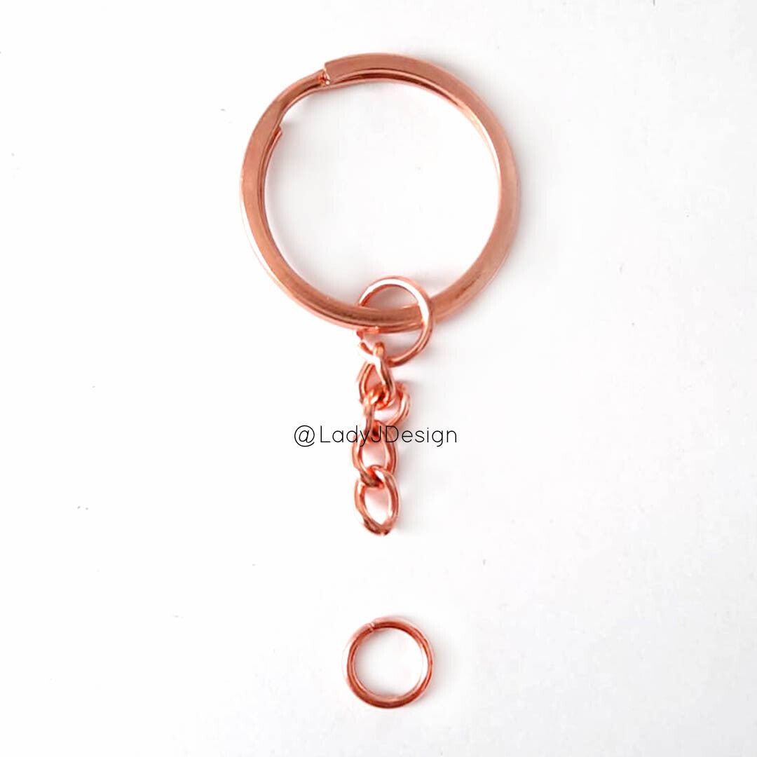 Rose Gold Keychain