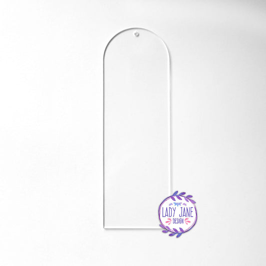 Bookmark Acrylic Blank  Thickness: 3mm Acrylic