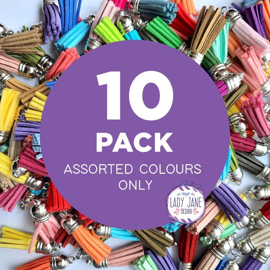 Tassels - 10 Pack (Assorted Colours Only)