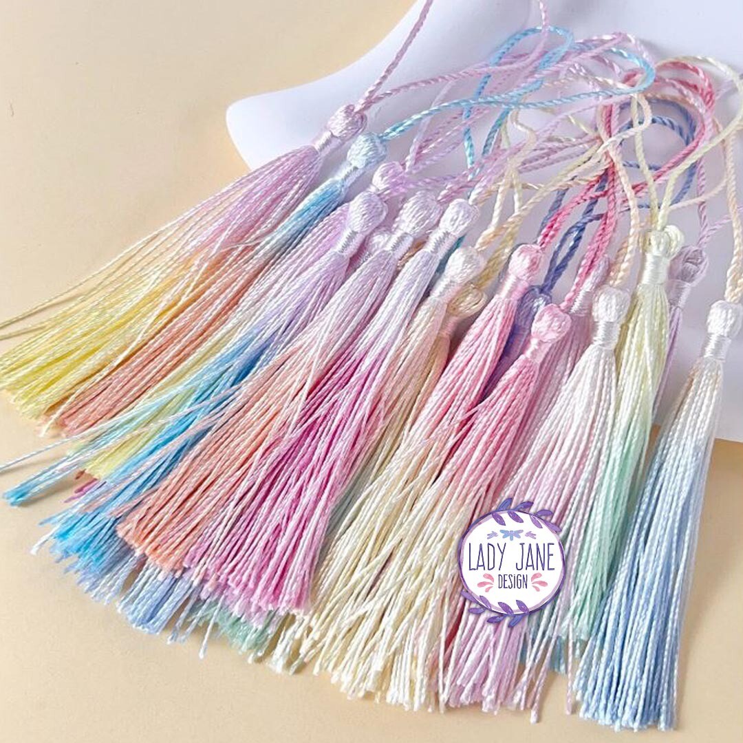 Bookmark String Tassel - Ombre - 5pk