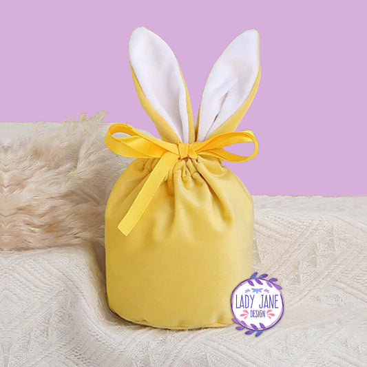 Small Easter Bunny Gift Bag (Yellow)