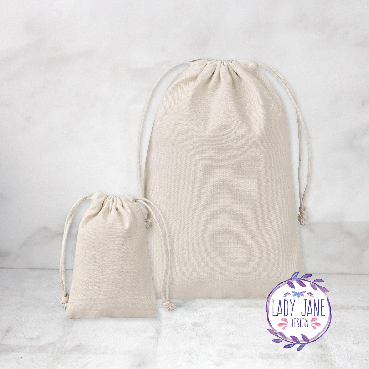 Drawstring Bag Pouch Blank