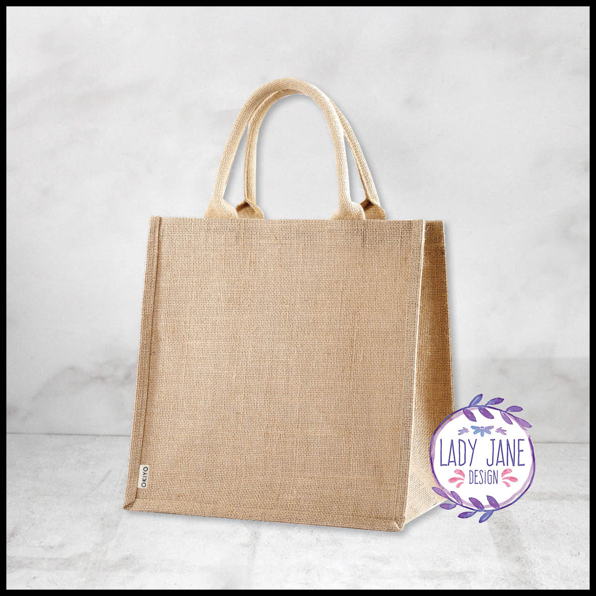 Hessian Tote Bag Blank